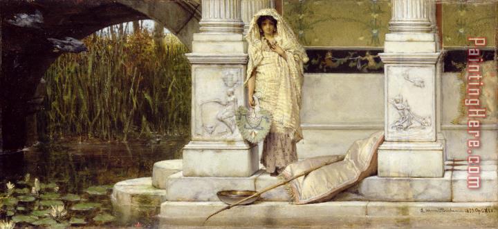 Sir Lawrence Alma-Tadema Roman Fisher Girl